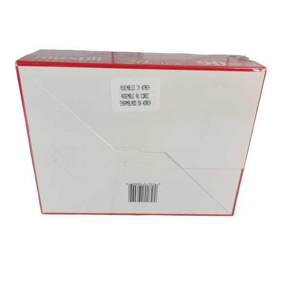 Maxwell Normal Bias Audio Cassette 90 Minutes Blank Media Tapes 20 Pack NIP - Picture 8 of 9